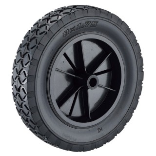 200 x 45mm Semi-Pneumatic Rubber Wheels - 200mm Semi-Pneumatic Rubber Wheels (250-4)