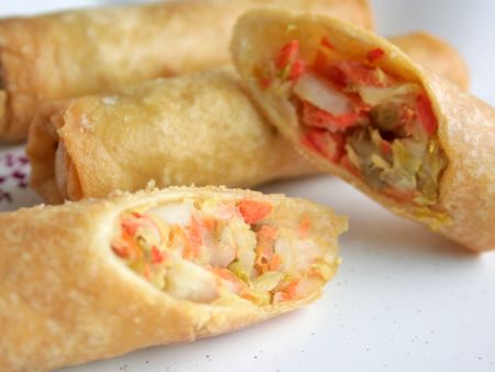 ANKO's Spring Roll Machine can process different types of vegetable ingredients