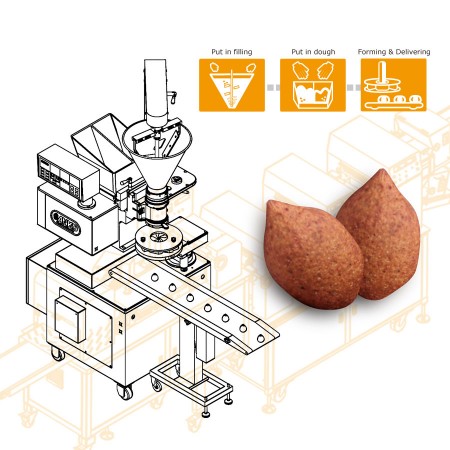 Kebbeh Automatic Production Equipment Designed for French Company