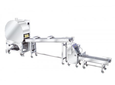 Fundamental spring roll pastry making machine