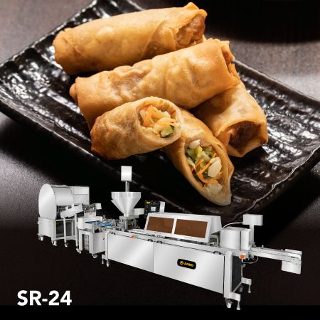 Spring Roll and Samosa Pastry Sheet Machine