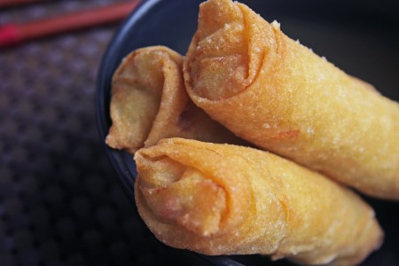 Spring rolls made by Automatic Spring Roll Machine