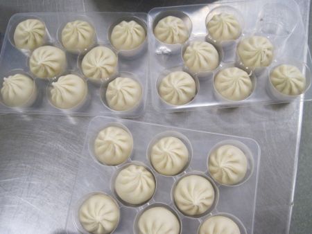 The mini juicy buns were formed after adjusting the dough ingredients.