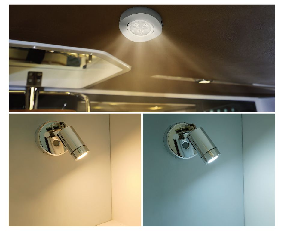 Que temperatura pode lidar com as luzes LED?