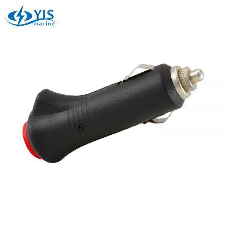 Cigarette Lighter Plug with LED Switch - AP130-Cigarette Lighter Plug with LED Switch (Fused)