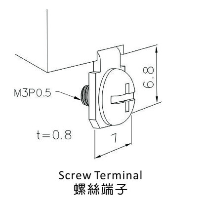 C-6 Series Screw Terminal