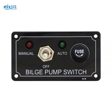 3-Way Bilge Pump Switch Panel