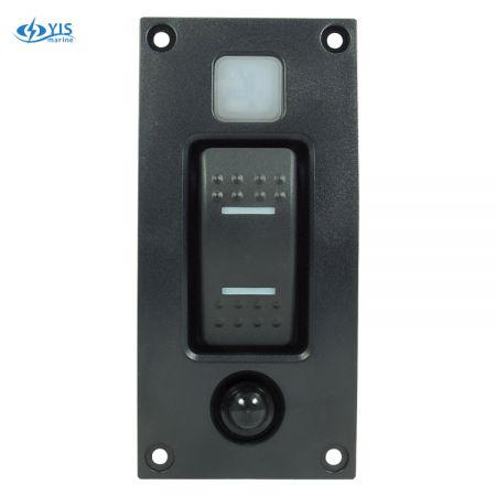 Böjd design enkelgrenad switchpanel - SP3331DT
