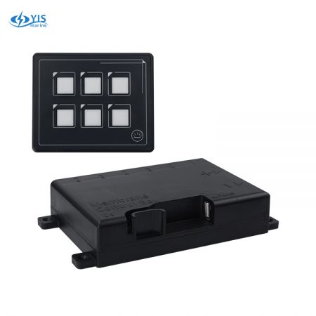 6P Membrane Touch Control Panel - SP5106-6P Membrane Touch Control Panel with Remote Control Box