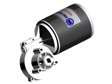 60W Worm Gear Motor 12V 24V Dia 65 | Planetary Gear Motors Manufacturer