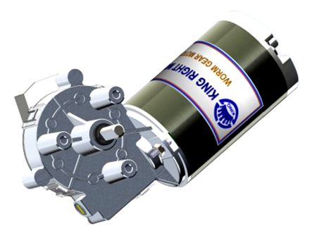40W Worm Gear Motor 12V 24V | Planetary Gear Motors Manufacturer | KING