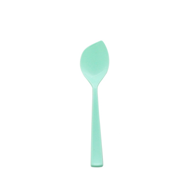 cuchara de yogur 16 piezas cuchara de mango largo para el postre cucharas de cóctel coloridas COM-FOUR® 16x cuchara de postre de plástico 