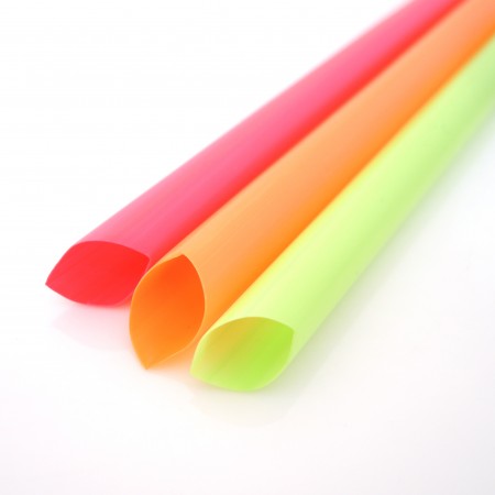 D:12mm Plastic Piercing Straw (L:18cm) - D:12mm Plastic Piercing