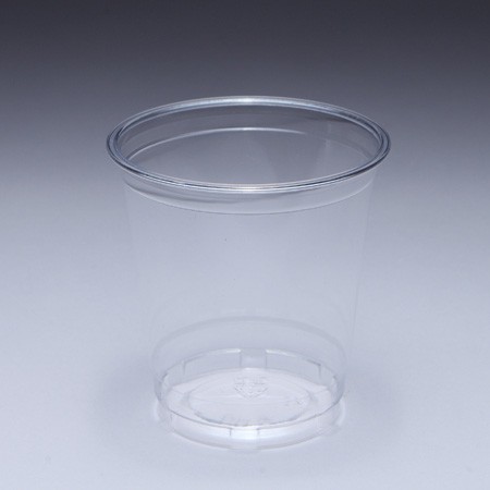 ถ้วย PET ขนาด 12 ออนซ์ (360 มล.) - ถ้วย PET 360cc ที่มีเส้นผ่านศูนย์กลางปาก 98 มม. ผู้ผลิตสามารถช่วยกำหนด LOGO บนถ้วยพลาสติกได้