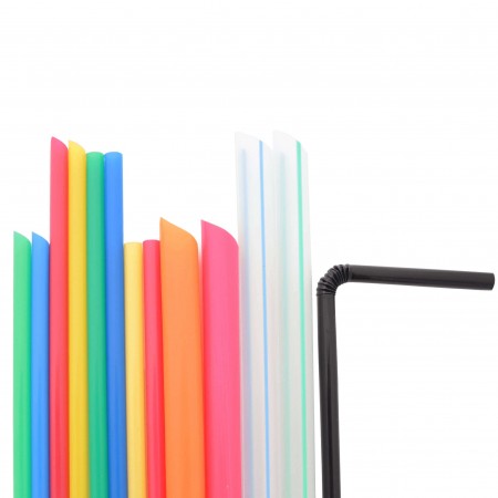 Plastic Straw - Colorful Plastic Straw