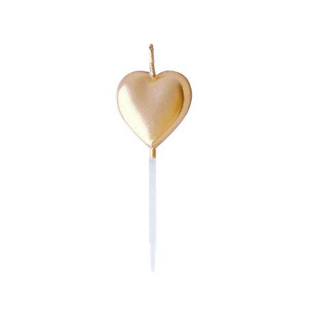 Heart-shaped Candle - Let's use TAIR CHU heart shaped candle enjoy the cake time in birthday parties!