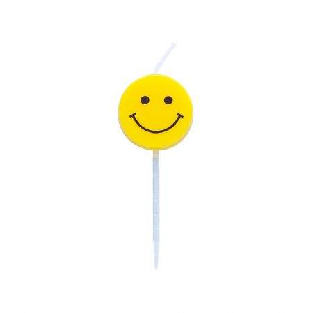 Vela de rosto de sorriso amarelo de 6 cm - Vamos usar
TAIR CHUvela de rosto sorridente amarelo aproveite o tempo do bolo em festas de aniversário!