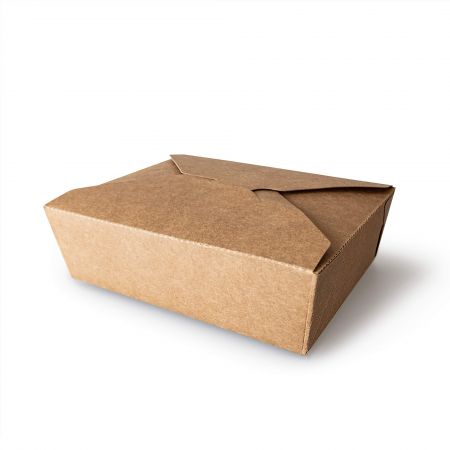 กล่องอาหารกระดาษคราฟท์ 1080ml