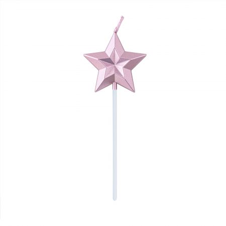 Lilin Kek Bintang Berlian - Jom guna 
    TAIR CHU lilin berbentuk bintang berkilat menikmati masa kek dalam parti hari jadi!
