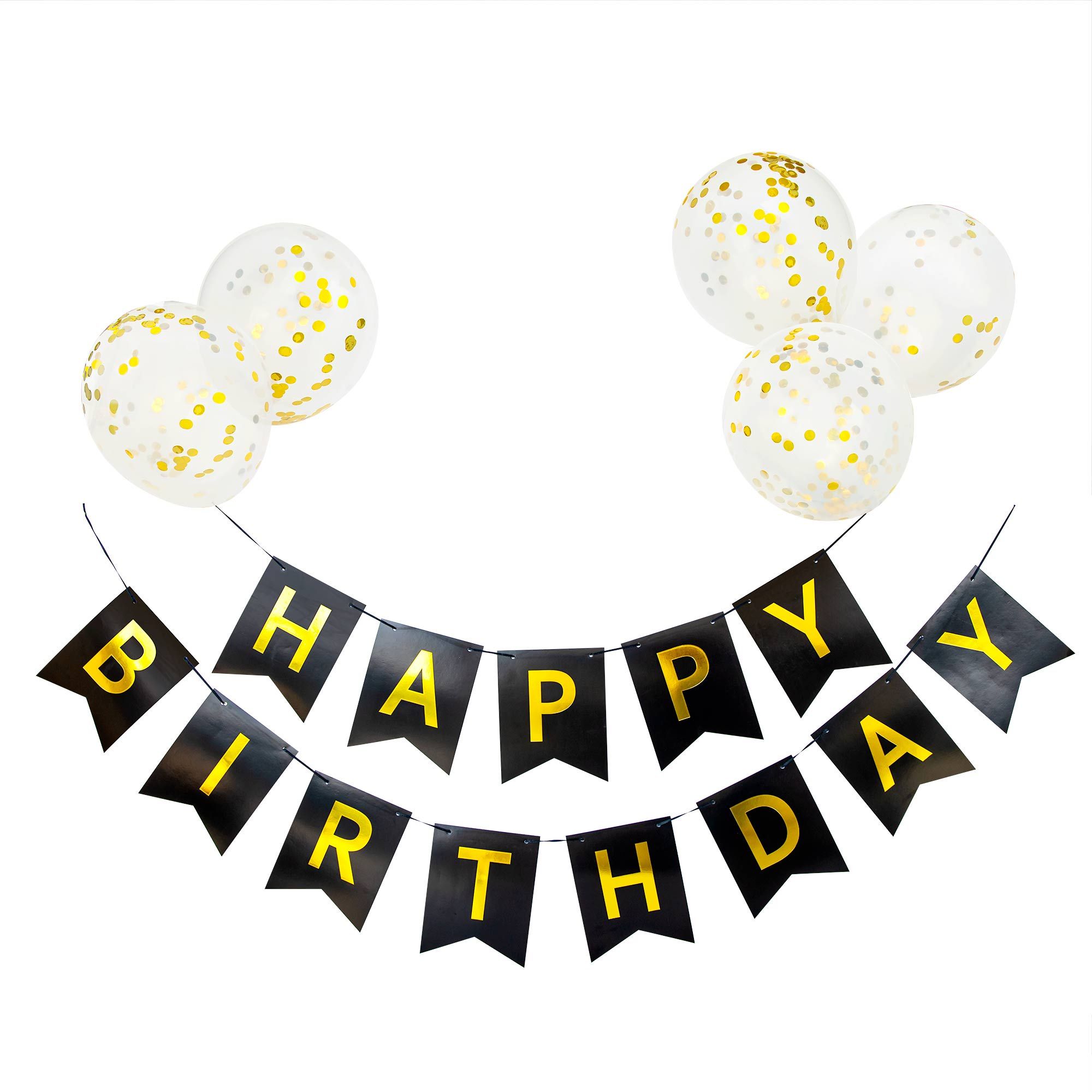 HAPPY BIRTHDAY Party Banner With Balloon Supply. ISO & HACCP In-House ...