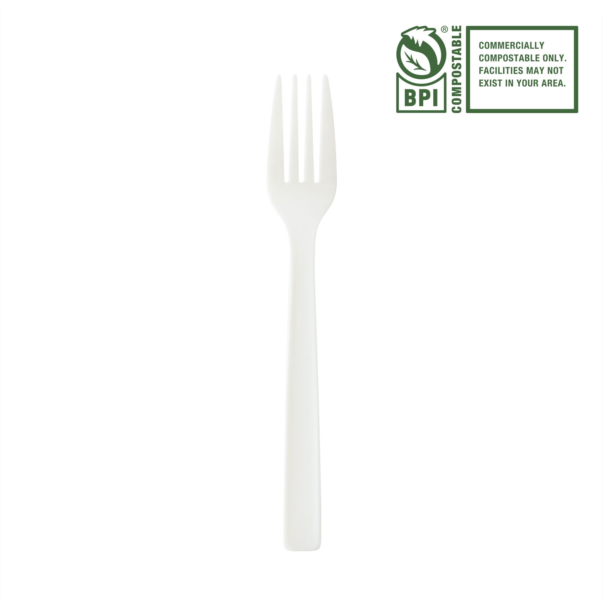 16.5cm CPLA Fork 165mm biodegradable fork Made in Taiwan