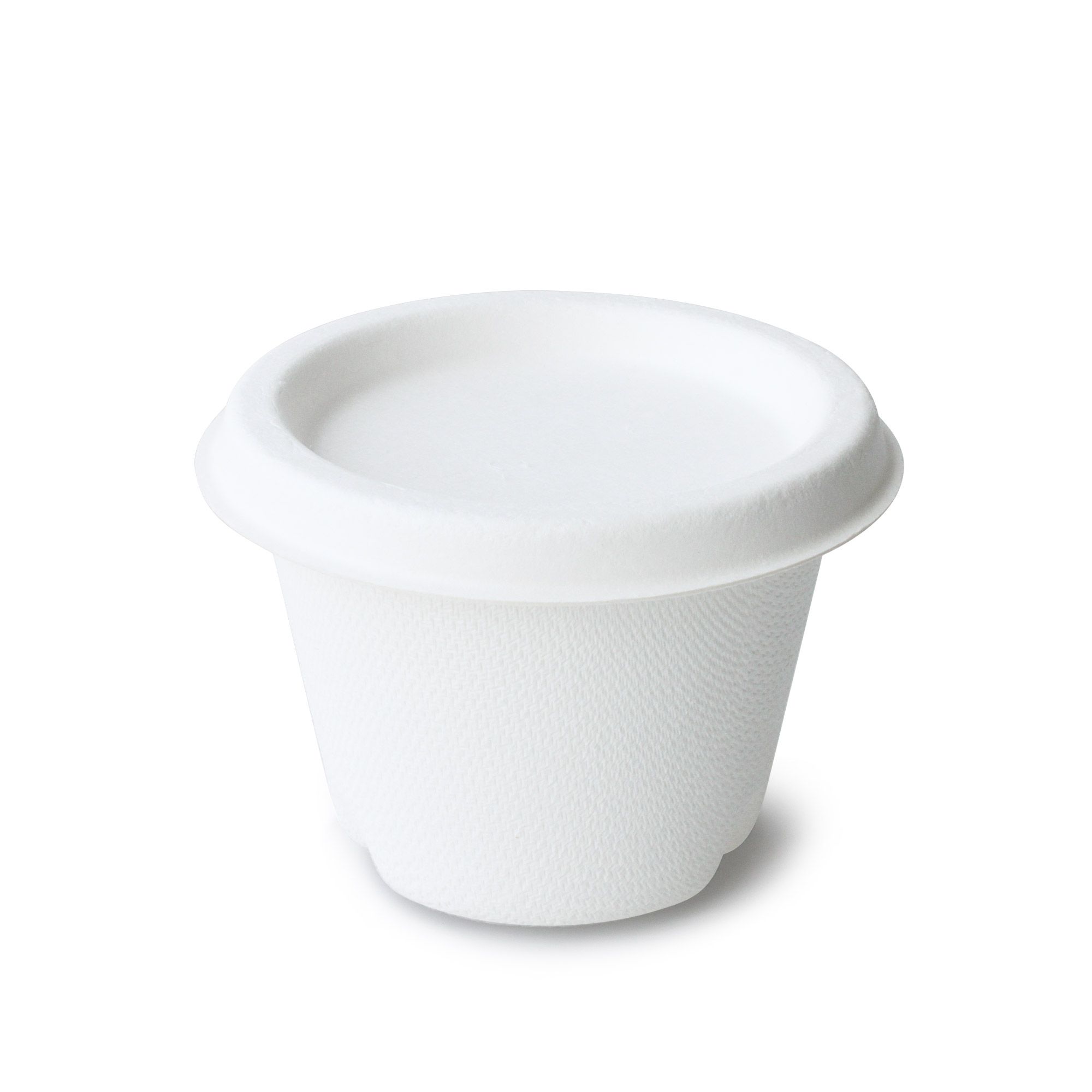 4oz White ECOFriendly Sauce Cup(120ml) Supply. ISO & HACCP InHouse