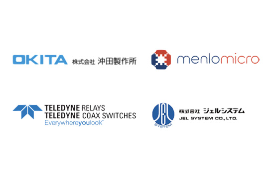 拓緯同為以下公司的亞洲獨家代理：OKITA Works, Teledyne Relays and Coax Switches, JEL Systems, Menlo Micro