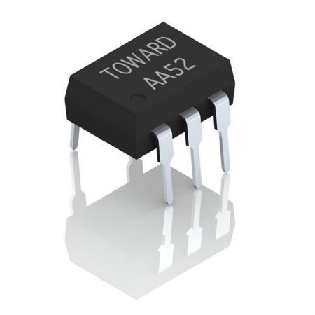 Relè a stato solido 1700 V/350 mA/DIP6-5 (MOSFET SiC) - RELè SSR DIP6-5, 1700 V/ 350 mA SPST-NO (1 modulo A), MOSFET SiC