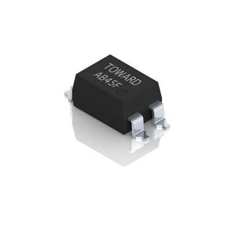 60V/200mA/SMD-4ソリッドステートリレー - SMD-4、60V/200mA SSR リレー SPST-NO (1A接點)