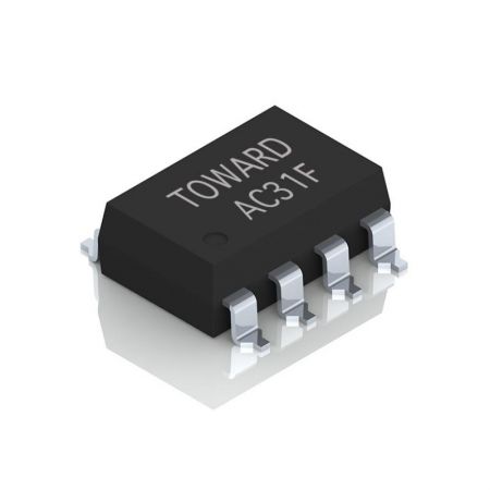 Relai Keadaan Padat 350V/110mA/SMD-8 - SMD-8, 350V/ 110mA SSR RELAY 2xSPST-NO (2 Bentuk A)