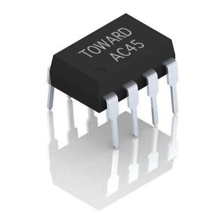 60V/200mA/DIP-8 Geganti Keadaan Pepejal - DIP-8, 60V/ 200mA SSR RELAY 2xSPST-NO (2 Borang A)