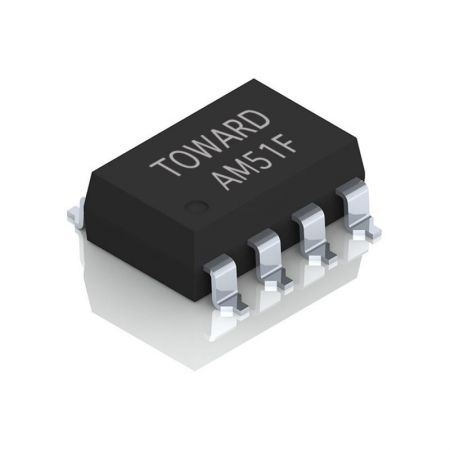 Твердотельное реле 1200 В/470 мА/SMD8-6 (SiC MOSFET) - SMD8-6, 1200 В/ 470 мА SSR РЕЛЕ SPST-NO (1 форма A), SiC MOSFET