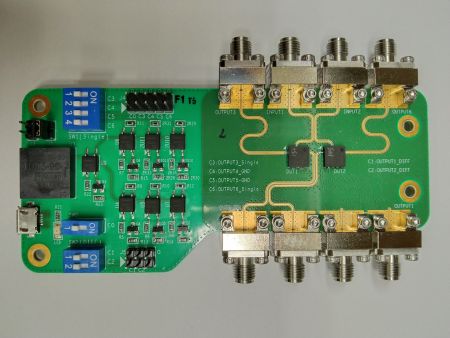 M4AG Differential Signal + Loopback Test Board Real Shot