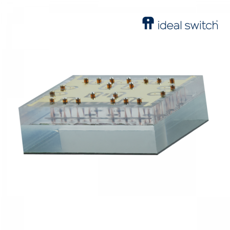 Switch RF MEMS micro-mecânico SP4T de 26 GHz