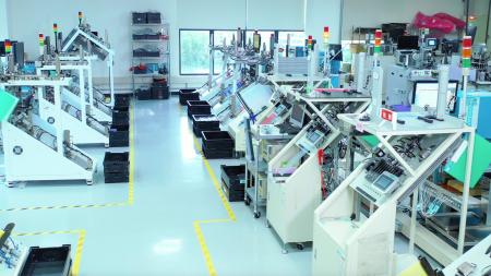 Fully automated testing equipment.