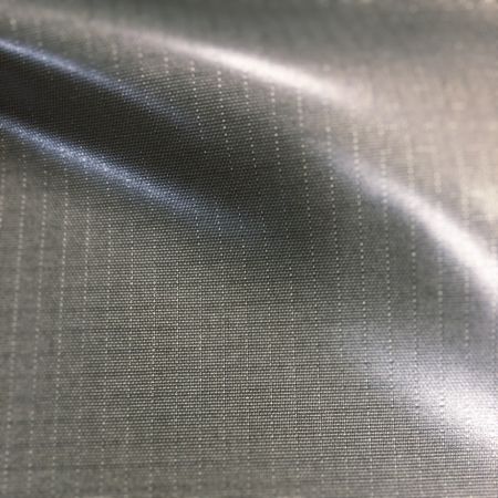 100% Nylon 6 210D Ripstop TPU Double Face Lamination Weldable Fabric - 100% Nylon 6 210 Denier Ripstop TPU Double Face Lamination Weldable Fabric.