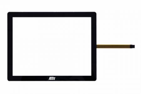 Touch Screen True-Flat resistivo con cornice - Touch Screen True-Flat resistivo incorniciato-Nero