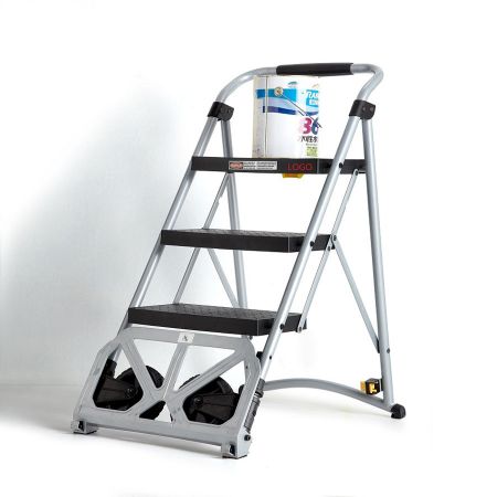 Maximum loading of 2 in 1 step ladder is totally 135 kg