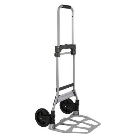 Folding Steel Industrial Sturdy Hand Truck (Loading 100 kg) - Material of steel industrial folding hand truck fully meets standard of market requirement