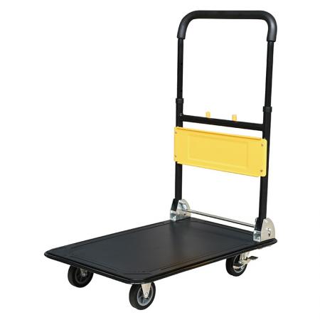 Brake Castor Collapsible Steel Platform Cart (Loading 150 kg)