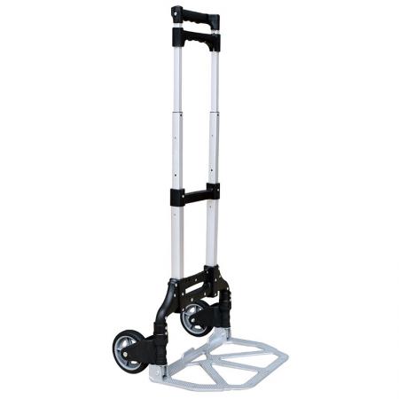 Foldable Aluminum Household Hand Truck Supplier (Loading 75 kg) - We manufacture tens of thousands hand trolley annually.