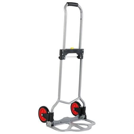 Lightwight Steel Hand Truck Supplier (Loading 60 KG) - Steel folding Hand Cart is produced in accordance with all standard of TUV / GS certificate.