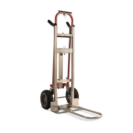 Vertical-Horizontal 4-In-1 Dual Handle Hand Truck (Loading 360 kg) - 4-in-1 versatility hand trucl for every parcel size and logistic job