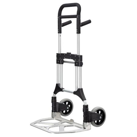 Work Expert 2 in 1 Six Wheeled Folding Flatbed Moving Trolley & Cart ...