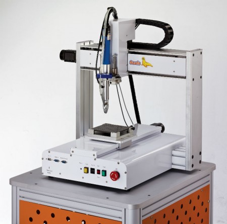 Automatický šnekový podavač typu robota - Automatický šnekový podavač typu robota (Model: CM-TABLE) (Funkce: inteligentní detekce)