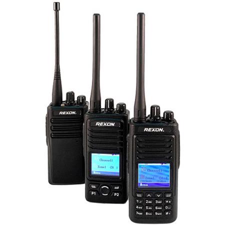 Radio digital DMR de mano-IP66 / LCD colorido - Radio bidireccional: DMR de mano / 1000 canales / Radio particular RL-D820 / RL-826 / RL-828
