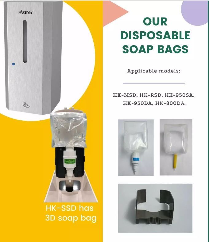 Hokwang's disposable soap bags