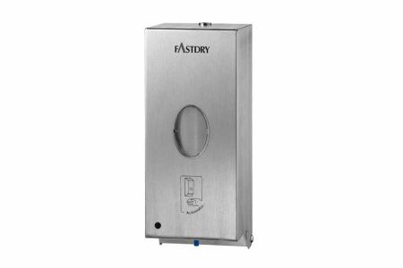 Dispenser automatico di sapone liquido/igienizzante da 800 ml in acciaio inossidabile - Dispenser automatico di sapone liquido in acciaio inossidabile HK-950SA
