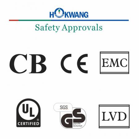 Hokwang Hand Dryer Safety Approval
