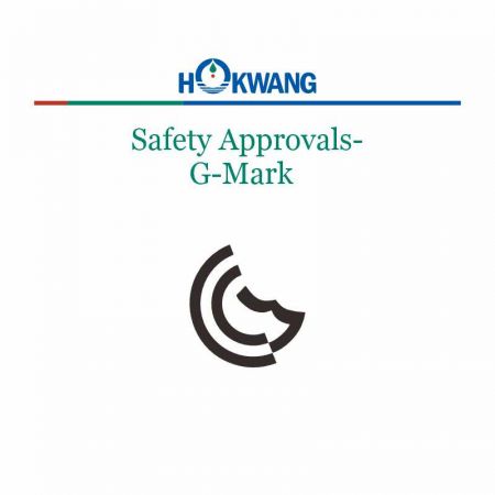 Hokwang Hand Dryer G Mark Certificate